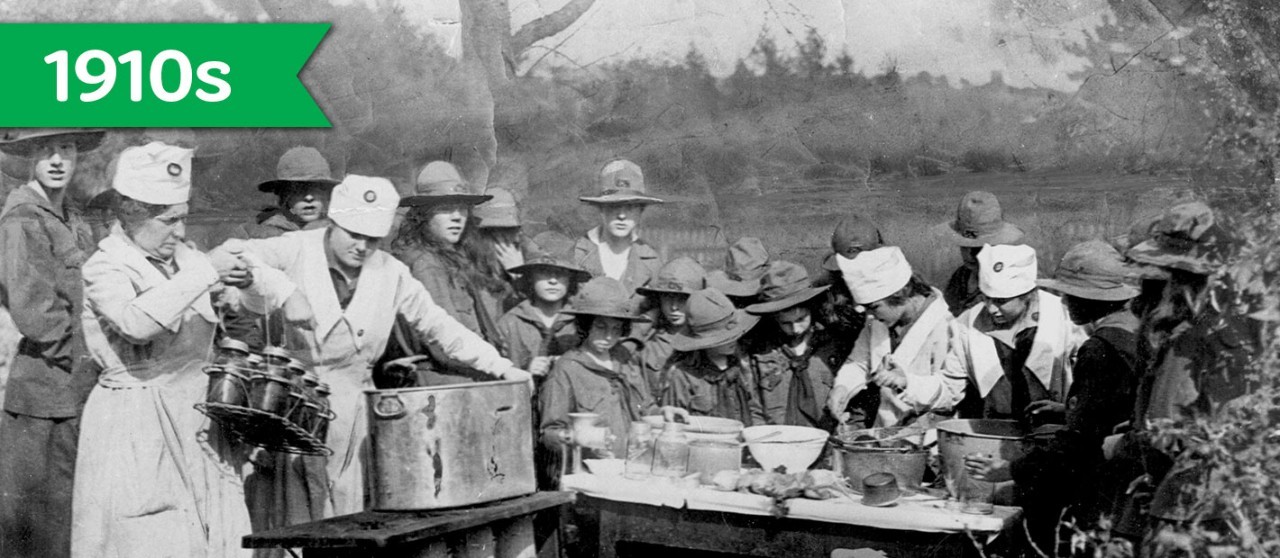 Girl Scout Cookie History - 1910s Girl Scout Cookie History - 1910s