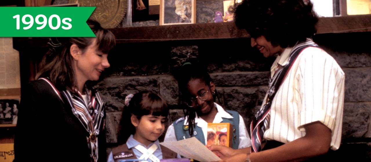Girl Scout Cookie History - 1990s Girl Scout Cookie History - 1990s