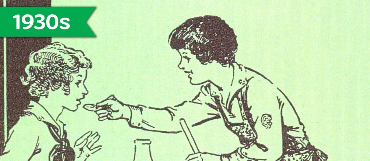 Girl Scouts in the 1930s Girl Scouts in the 1930s