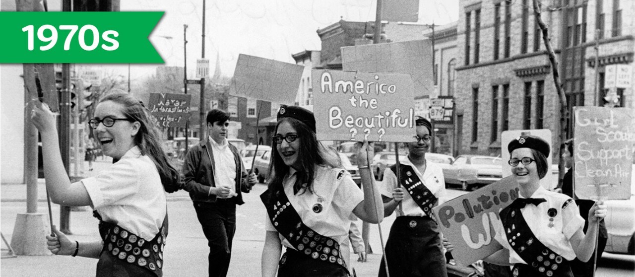 Girl Scouts in the 1970s Girl Scouts in the 1970s