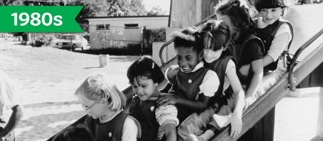 Girl Scouts in the 1980s Girl Scouts in the 1980s