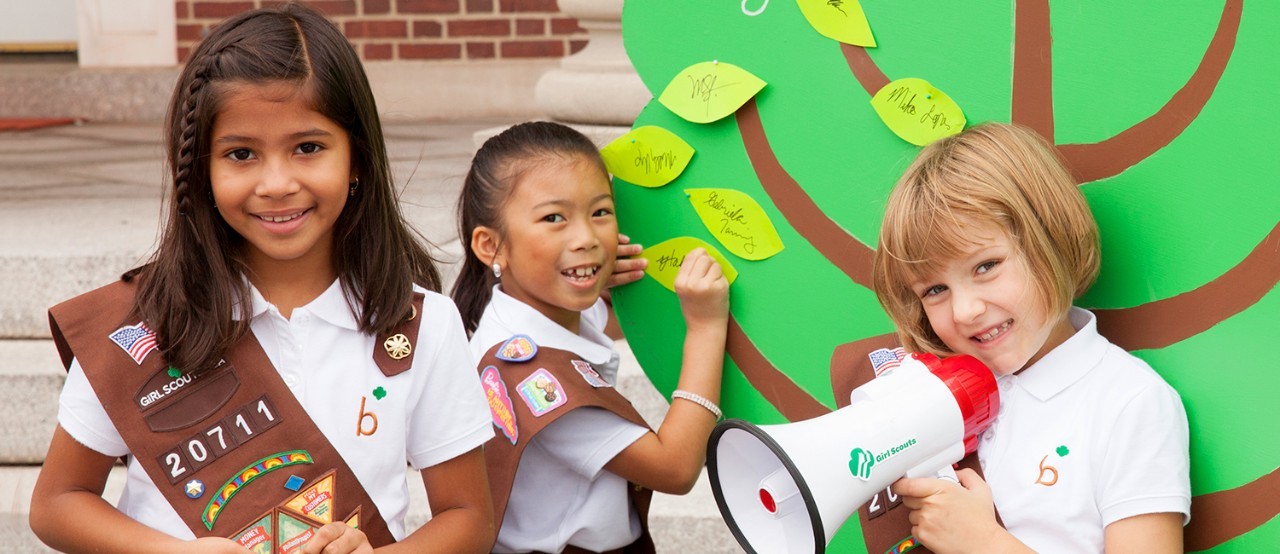 Discover the Girl Scout Leadership Journeys journey girl
