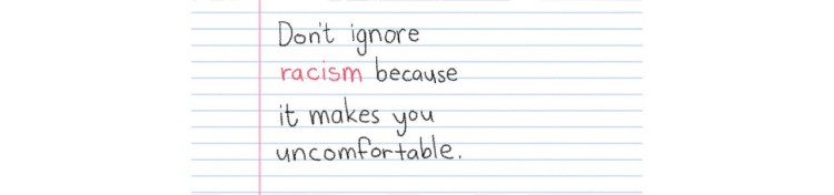 child handwriting about racism on lined notebook paper child handwriting about racism on lined notebook paper