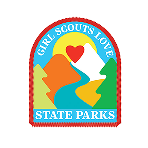 Girl Scouts Love State Parks Patch