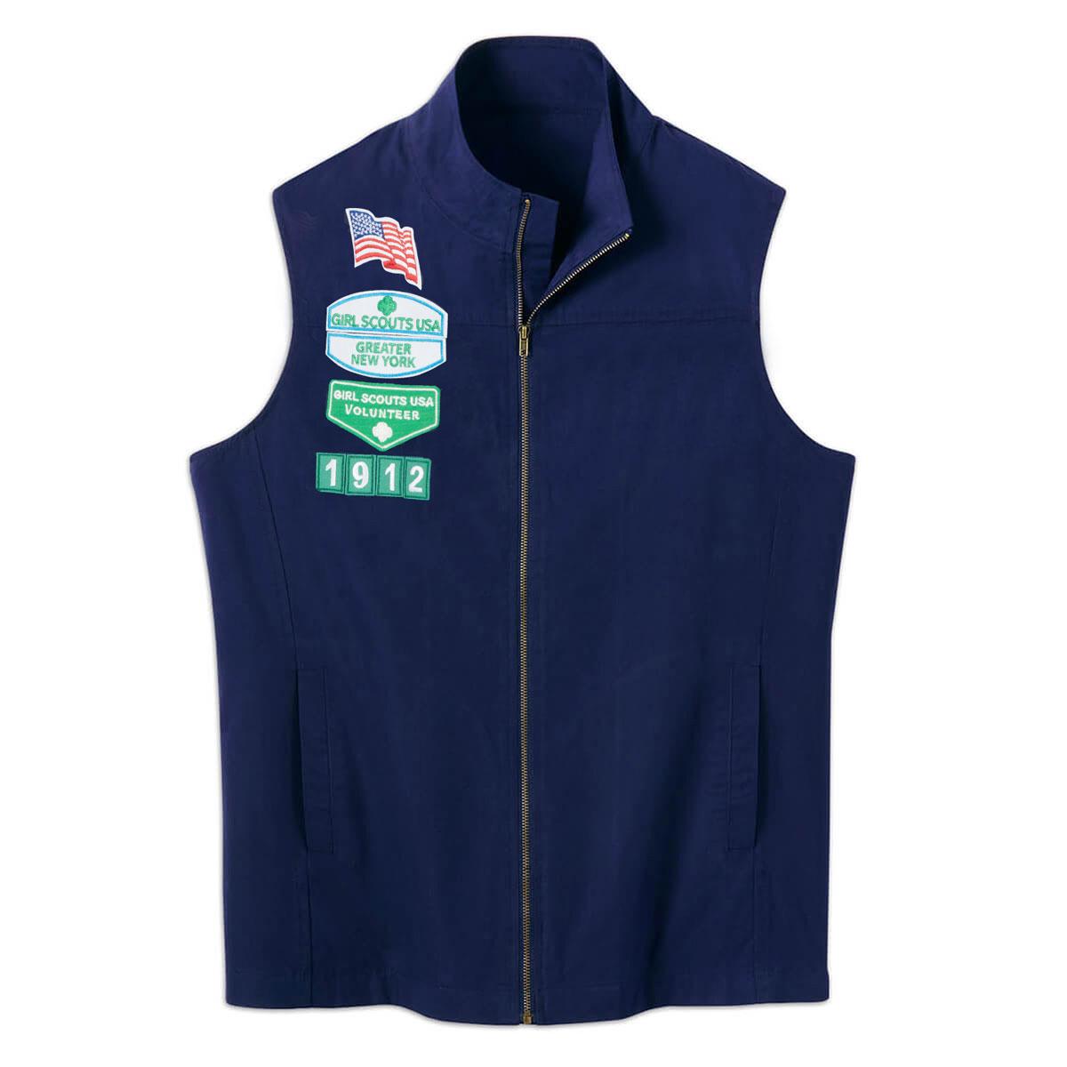 Adult Navy Vest