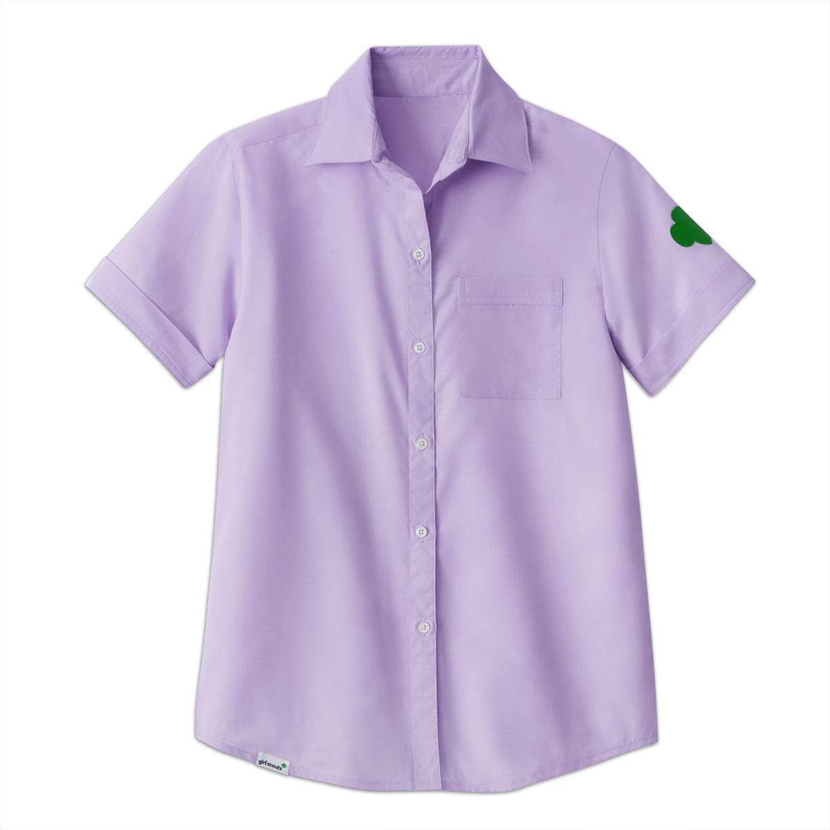 Lilac Camp Shirt